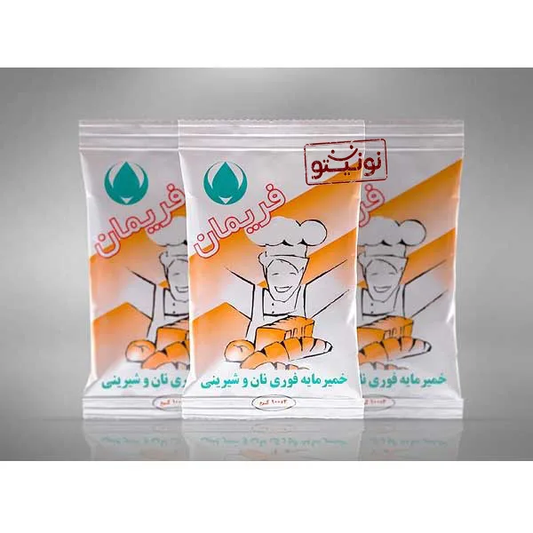 خمیرمایه فریمان ۱۰۰ گرمی (کارتن ۴۰ عددی – ۴ کیلوگرم)